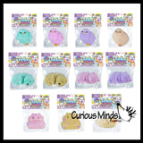 Taba-licious Fluffs Flocked Super Sticky Fidget Toys - Fun Squishy Sensory Toy Cute Animal