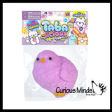 Taba-licious Fluffs Flocked Super Sticky Fidget Toys - Fun Squishy Sensory Toy Cute Animal