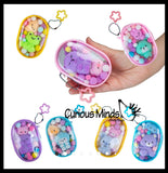 Orb Toys TABA-Licious Gacha Pouch Keychain Charms Taba Flocked Super Sticky Fidget Toys - Fun Squishy Sensory Toy