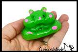 Taba Hamsters Super Sticky Fidget Toys - Fun Squishy Sensory Toy Chunky Animal Pet