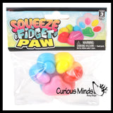 Taba Paw Print Super Sticky Fidget Toys - Fun Squishy Sensory Toy
