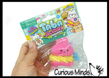 Taba-licious Snackies Super Sticky Fidget Toys - Fun Squishy Sensory Toy Cute Animal Foods