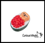 Taba-licious Snackies Super Sticky Fidget Toys - Fun Squishy Sensory Toy Cute Animal Foods
