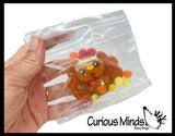 Taba Turkey Super Sticky Fidget Toys - Fun Squishy Sensory Toy Thanksgiving Bird
