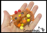 Taba Turkey Super Sticky Fidget Toys - Fun Squishy Sensory Toy Thanksgiving Bird
