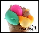NeeDoh Teenie Cool Cat Groovy Soft Doh Filled Stretch Ball - Ultra Squishy and Moldable Relaxing Sensory Fidget Stress Toy Nee Doh