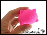 NeeDoh Teenie Cool Cat Groovy Soft Doh Filled Stretch Ball - Ultra Squishy and Moldable Relaxing Sensory Fidget Stress Toy Nee Doh