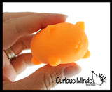 Nee-Doh Teenie Cool Cat Groovy Soft Doh Filled Stretch Ball - Ultra Squishy and Moldable Relaxing Sensory Fidget Stress Toy