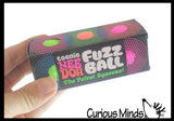 NEW - NeeDoh Teenie Fuzzball Soft Doh Filled Stretch Ball - Ultra Squishy and Moldable Relaxing Sensory Fidget Stress Toy Nee Doh Fuzz Velvet