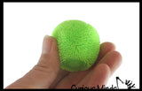 NEW - NeeDoh Teenie Fuzzball Soft Doh Filled Stretch Ball - Ultra Squishy and Moldable Relaxing Sensory Fidget Stress Toy Nee Doh Fuzz Velvet