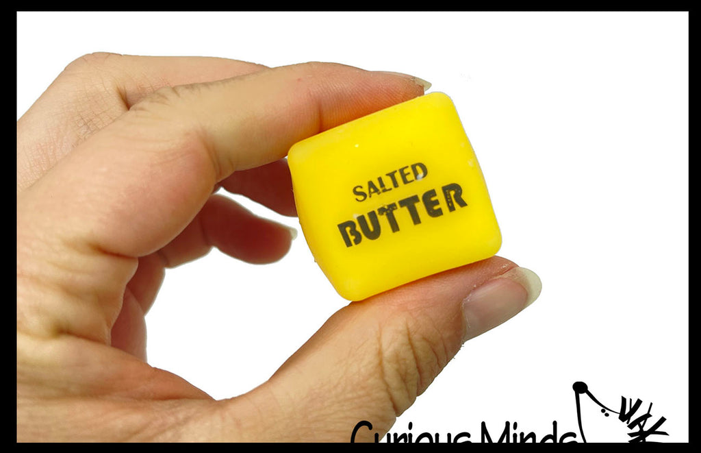 NEW - Tiny Butter Squishy Squeeze Stress Ball Soft Doh Filling - Like Shaving Cream - Sensory, Fidget Toy