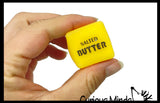 NEW - Tiny Butter Squishy Squeeze Stress Ball Soft Doh Filling - Like Shaving Cream - Sensory, Fidget Toy