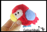 Adorable Mini Plush Animals - Cute Tiny Simple Stuffed Toys Collectable