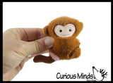 Adorable Mini Plush Animals - Cute Tiny Simple Stuffed Toys Collectable