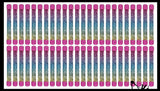 Mini 5" Glitter Tube Baton - Liquid Motion Calm Down Fidget Water Sparkle Drip Timer