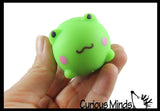 NEW - Soft Mini Kawaii Animal Stress Ball - Sensory Fidget Stress Toy - Squishy Pliable and Moldable