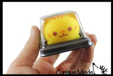 NEW - Soft Mini Kawaii Animal Stress Ball - Sensory Fidget Stress Toy - Squishy Pliable and Moldable