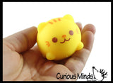 NEW - Soft Mini Kawaii Animal Stress Ball - Sensory Fidget Stress Toy - Squishy Pliable and Moldable