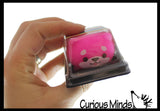 NEW - Soft Mini Kawaii Animal Stress Ball - Sensory Fidget Stress Toy - Squishy Pliable and Moldable