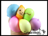NEW - Soft Mini Kawaii Animal Stress Ball - Sensory Fidget Stress Toy - Squishy Pliable and Moldable