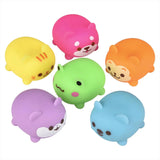 NEW - Soft Mini Kawaii Animal Stress Ball - Sensory Fidget Stress Toy - Squishy Pliable and Moldable