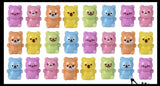 Colorful Tiny Kawaii Animal Figurines - Mini Toys - Small Novelty Prize Toy - Party Favors - Gift