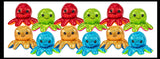 Mini Octopus Animal Small Plush Stuffed Animals - Adorable Tiny Mini Plushie Prize Party Favor