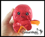 Mini Octopus Animal Small Plush Stuffed Animals - Adorable Tiny Mini Plushie Prize Party Favor