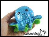 Mini Octopus Animal Small Plush Stuffed Animals - Adorable Tiny Mini Plushie Prize Party Favor