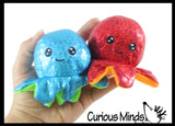 Mini Octopus Animal Small Plush Stuffed Animals - Adorable Tiny Mini Plushie Prize Party Favor