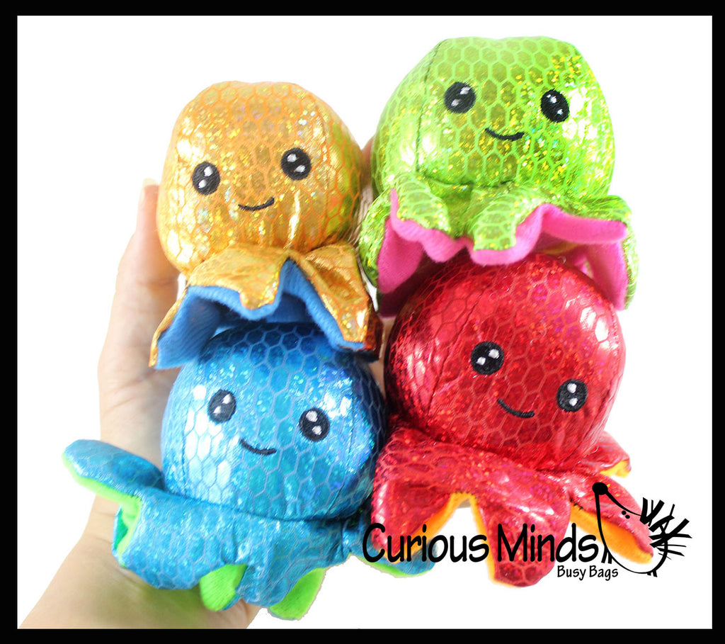 Mini Octopus Animal Small Plush Stuffed Animals - Adorable Tiny Mini Plushie Prize Party Favor