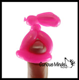 NEW - Cute Colorful Balloon Animals - Stretchy Soft Figurines - Mini Toys - Small Novelty Prize Toy - Party Favors - Gift