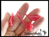 NEW - Cute Colorful Balloon Animals - Stretchy Soft Figurines - Mini Toys - Small Novelty Prize Toy - Party Favors - Gift