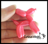 NEW - Cute Colorful Balloon Animals - Stretchy Soft Figurines - Mini Toys - Small Novelty Prize Toy - Party Favors - Gift