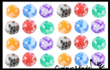 Mini Water Bead Filled Stress Balls 1.5"  Stress Ball Glob Balls - Squishy Gooey Squish Sensory Squeeze Balls