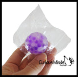 Mini Water Bead Filled Stress Balls 1.5"  Stress Ball Glob Balls - Squishy Gooey Squish Sensory Squeeze Balls