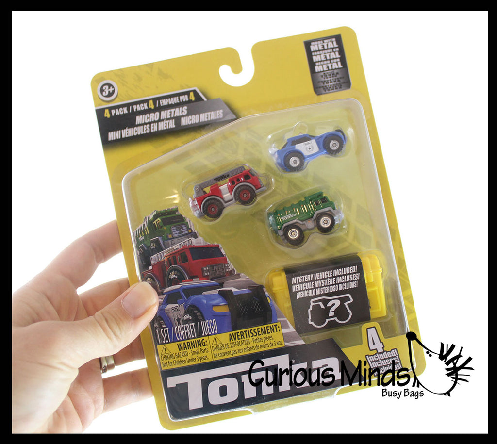 Mini Micro Metal Tonka Truck Blind Box - Mystery Metal Truck - Cute