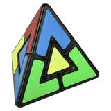 Triangle Pyramid Speed Cube Multi-Colored Puzzle Cube Games Toy - Problem-Solving Brain Teaser Logic Toys - Travel Toy Fidget