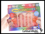 NEW - Squishy Water Tube Fidget Toy - Push Goo Through Maze Tube - Sensory Calm Down