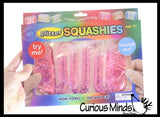 NEW - Squishy Water Tube Fidget Toy - Push Goo Through Maze Tube - Sensory Calm Down