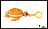 Turtle Large Keyboard Key Fidget Clicker  - 3D Printed Cute Turtle Shell Click on Keychain