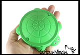 Tiny Mini Sized Turtle Sandbox - Mini Container with Lid - Cute Storage