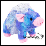 Cute Pig in Tutu Plush Stuffed Animals - Adorable Piggy Soft and Cuddly Mini Animal Plushie Plushy