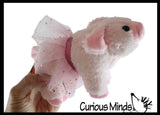 Cute Pig in Tutu Plush Stuffed Animals - Adorable Piggy Soft and Cuddly Mini Animal Plushie Plushy