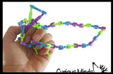 Twiddle Fidget Crunch Shape Linking Fidget Toy