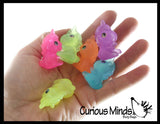 Glow in the Dark Unicorn Soft Figurines - Collectible Prizes and Rewards