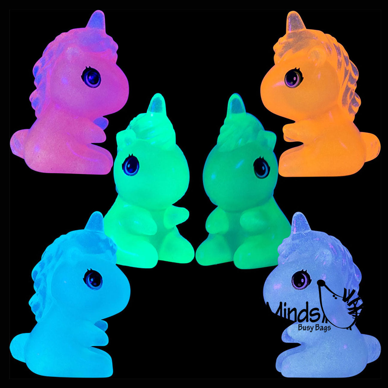 Glow in the Dark Unicorns Toy