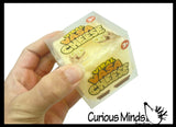 Coconut Oil Vaseline Cheese Squishy Ball - No Rebound Soft Satisfying Squish