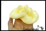 Coconut Oil Vaseline Cheese Squishy Ball - No Rebound Soft Satisfying Squish