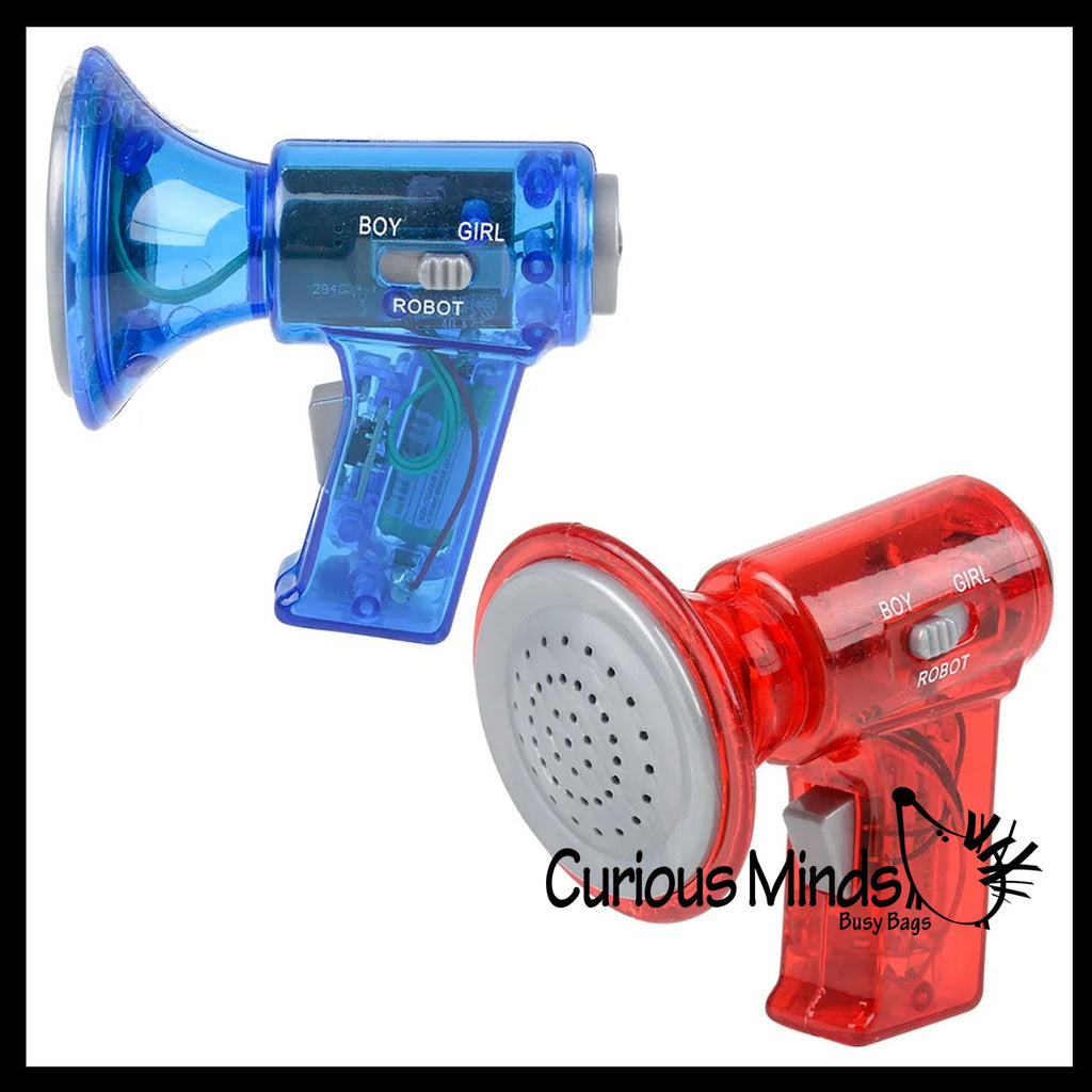 Voice Changer - Fun Mini Voice Changing Microphone Novelty Toy - Fun Funny